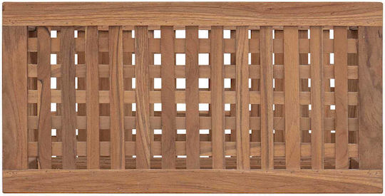 vidaXL Boden Badezimmerregal Hölzernes 60x30x45cm Braune