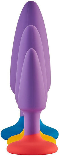 Dream Toys Plug Anal Neted 3 Bucăți
