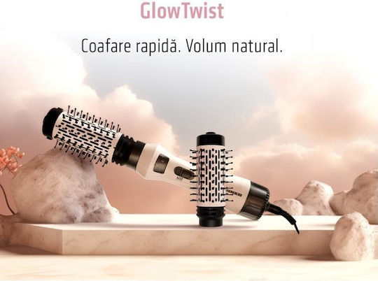 Heinner Ceramic Electric Hair Brush with Rotating Head 1200W