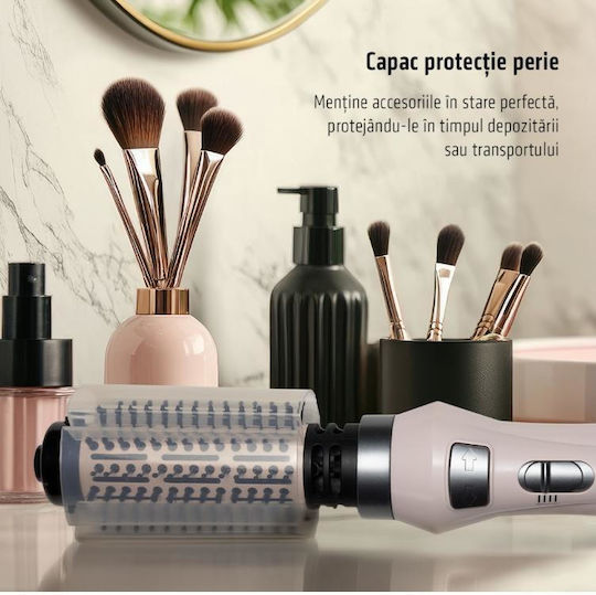 Heinner Ceramic Electric Hair Brush with Rotating Head 1200W