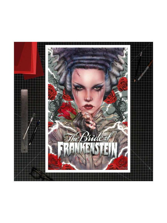 Bride Frankenstein Art Print Bride Afterlife By Brian M Viveros 61 X 41cm Χωρίς Πλαίσιο