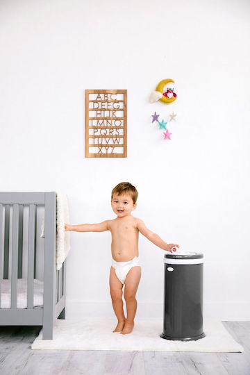 Ubbi Diaper Disposal Bin Slate 1pcs
