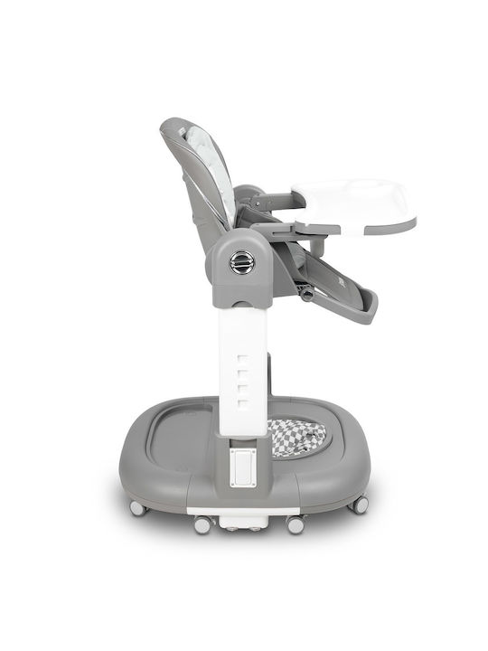 Caretero Sitron Baby Highchair 3 in 1 With Adjustable Height Gray