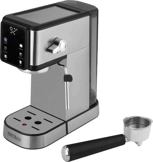 Kraft & Dele Espressoare 1500W Presiune 20bar Oțel Inoxidabil KD4290