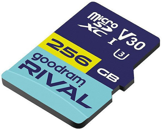 GoodRAM microSDXC 256GB U3 V30 UHS-I 70MB/s with Adapter