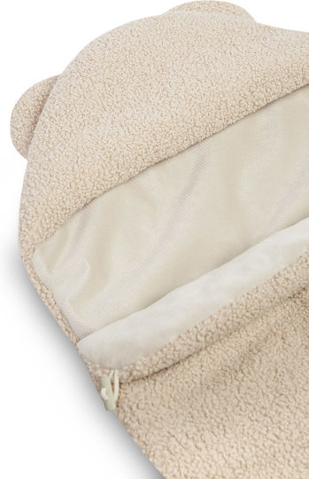 Sensillo Stroller Footmuff with Velvet Lining Beige