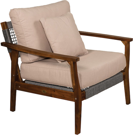 Garten- und Outdoor-Möbelset Wohnzimmer 3 Stück Acacia Holz Garten- und Outdoor-Möbelset Wohnzimmer 3 Stück Acacia Holz