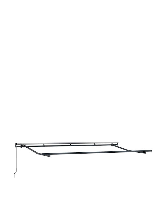 vidaXL Τέντα Βεράντας Γκρι 3.5x2m
