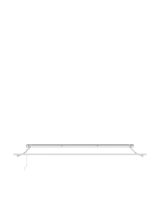 vidaXL Cort Terasă cu LED Verde 4x3.5m