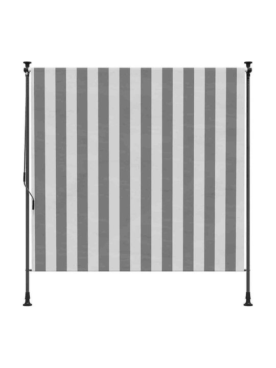 vidaXL Terrace Tent with Gray LEDs 1x2.7m