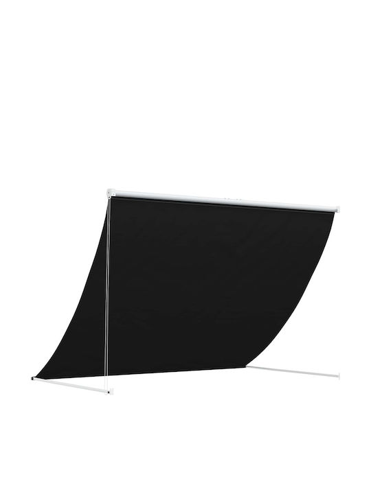 vidaXL Тента За Тераса Черна 1x1.5m vidaXL Тента За Тераса Черна 1x1.5m