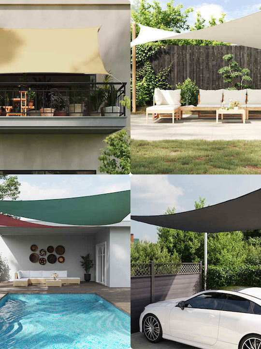 vidaXL Markise Terrasse Orange 7x5m