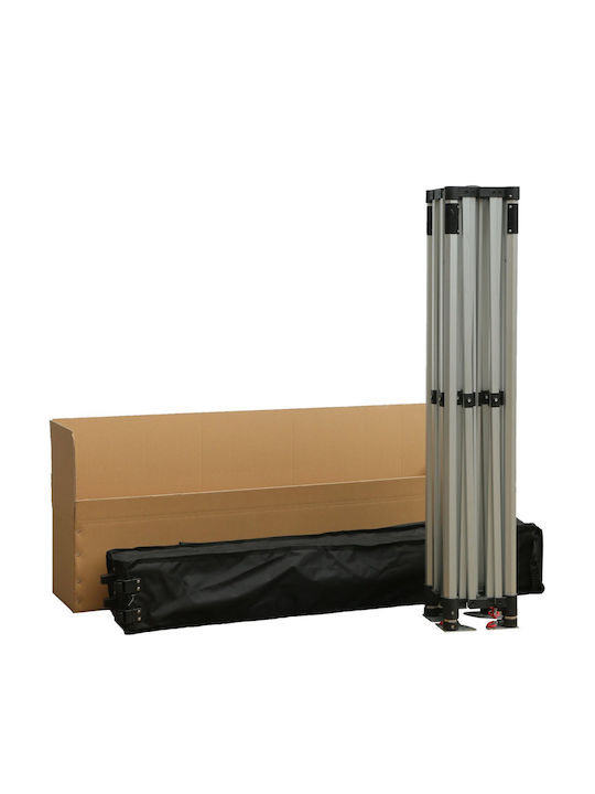 Freebox Zusammenklappbares Gartengazebo Weiß 3x4.5m