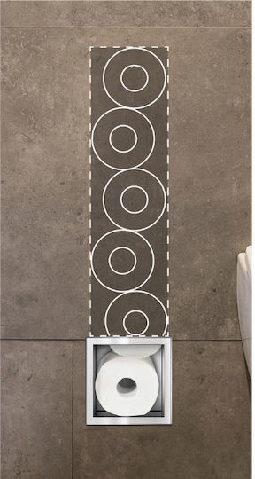 Balneo Haltevorrichtung für Toilettenpapier Inox PB-IN3
