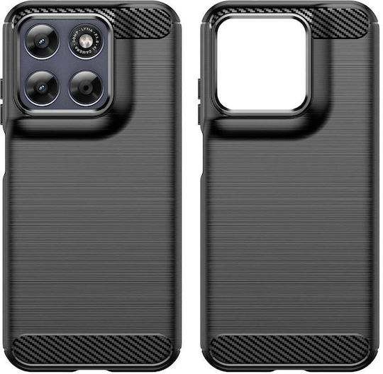 Techsuit Motorola Moto Rückseitenhülle Aus Silikon Grau (Motorola Moto G87 / G77 / G67)