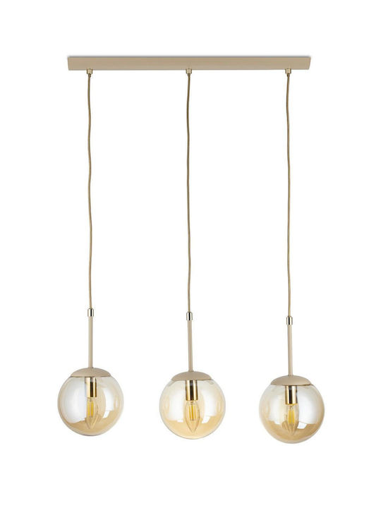 HowHomely Verstellbare Deckenleuchte Beiges mit E14 Lampenbirnensockel