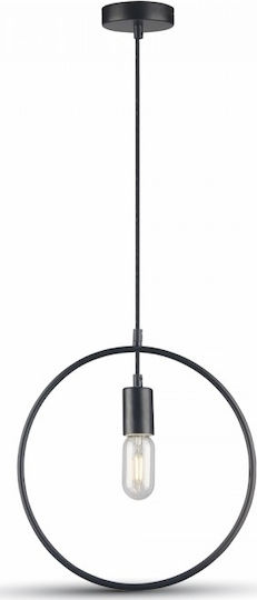 V-TAC Circle Hängelampe Schwarz 32x32x135cm V-TAC Circle Hängelampe Schwarz 32x32x135cm