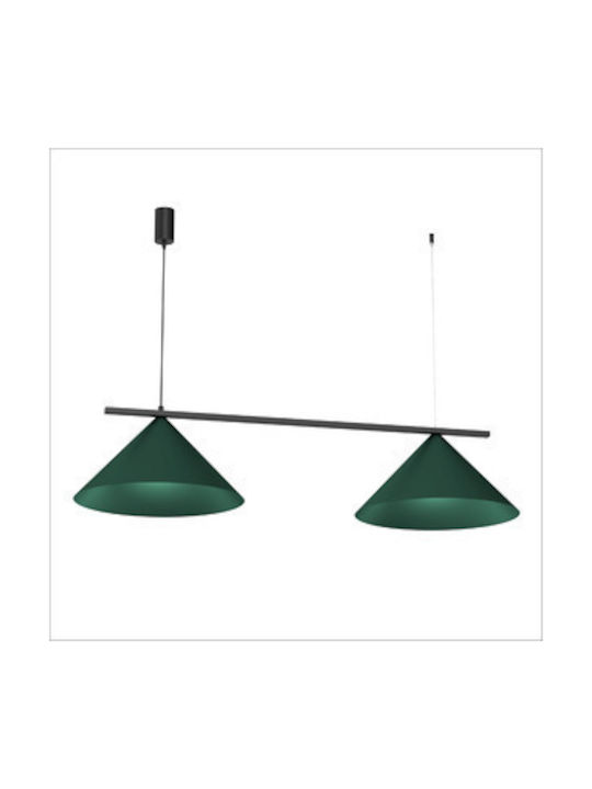 Eko Light Deckenleuchte Schwarz mit Lampenbirnensockel GX53