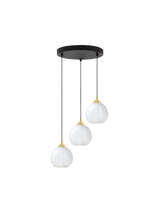 Light Home Висящо Осветително Тяло Черно с Цокъл E27