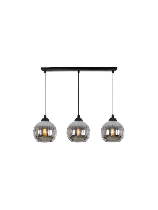 Light Home Висящо Осветително Тяло Черно с Цокъл E27