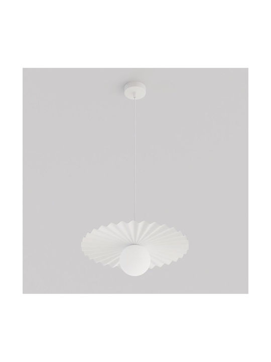 Emibig Umbra Lumina Suspendată Albă 10cm