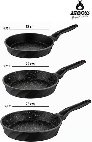 SteweHome SteweHome 6-Teiliges Gusseisen Pfannen-Set