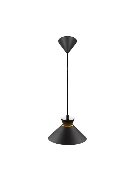 Nordlux Lustră Negru cu Dulie E27 13.5x25cm.