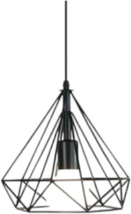 Diamond Pendant Light Black 25x25cm Diamond Pendant Light Black 25x25cm