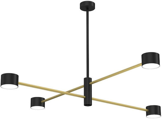 Eko Light Cross Висящо осветително тяло Черен