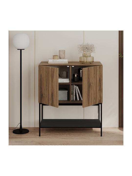 Sideboard Amira from Wood & Metal Walnut 80x40x90cm