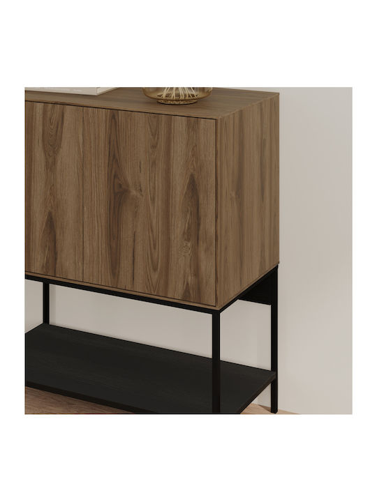 Sideboard Amira from Wood & Metal Walnut 80x40x90cm