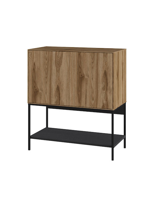 Sideboard Amira from Wood & Metal Walnut 80x40x90cm