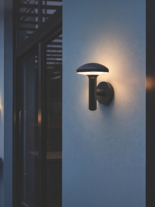 Eurolamp Iluminat Exterior Montat Pe Perete LED 12W cu Lumină Albă Rece 18x21x24cm