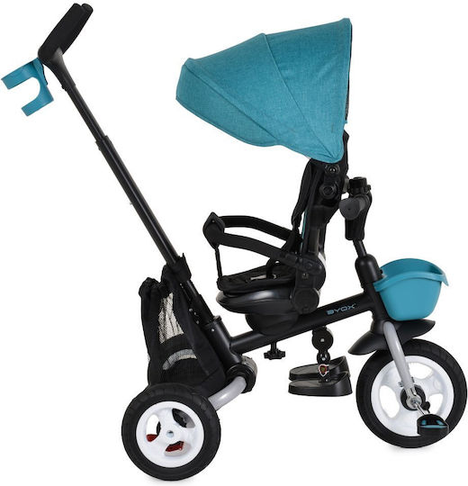 Byox Flexy Lux Klappbares & Wandelbares Kinderdreirad für 18 Monate Dunkelblau