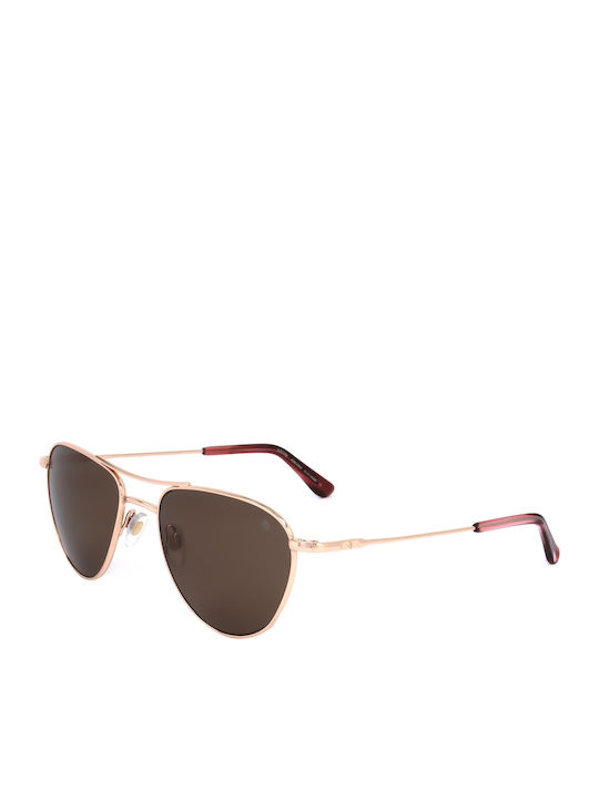 American Optical Γυαλιά Ηλίου Ροζ Χρυσά με Σκελετό American Optical Γυαλιά Ηλίου Ροζ Χρυσά με Σκελετό