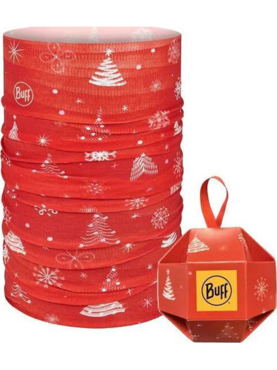 Buff Athletic Neck Warmer Red
