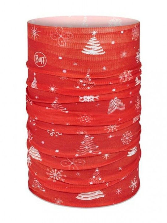 Buff Athletic Neck Warmer Red