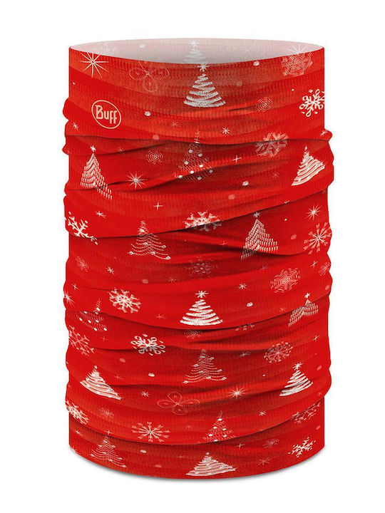 Buff Athletic Neck Warmer Red