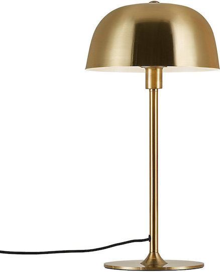 Nordlux Cera Metal Table Lamp for Socket E14 with Gold Shade and Base