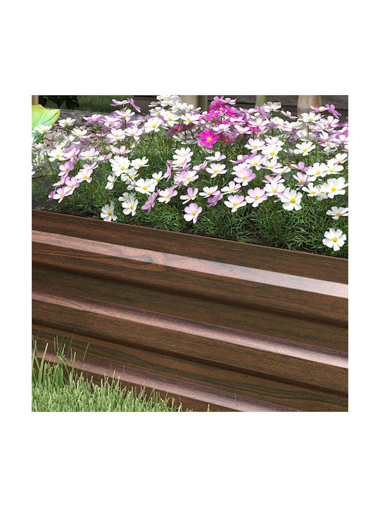 Pot Dark Brown 240x60x30cm.