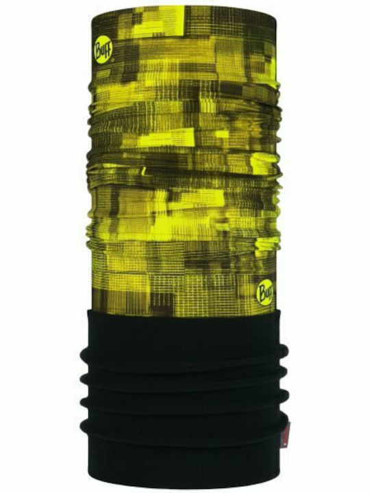 Buff Safety Polar Plates Fleece Halsband Gelb