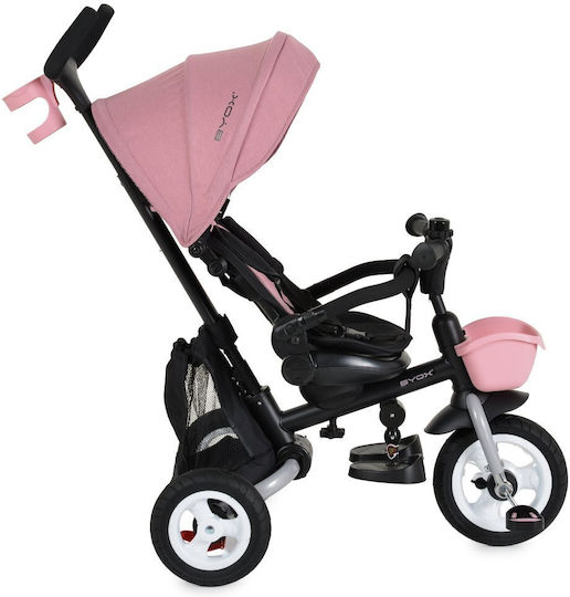 Byox Flexy Lux Tricicletă Pliabilă și Transformabilă pentru 18 Luni Dark Pink