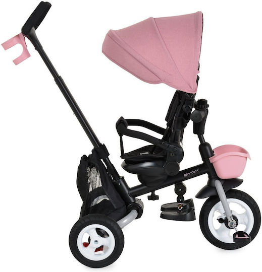 Byox Flexy Lux Tricicletă Pliabilă și Transformabilă pentru 18 Luni Dark Pink