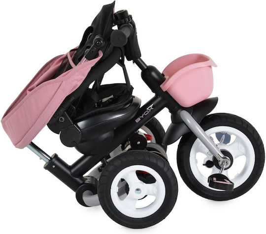 Byox Flexy Lux Tricicletă Pliabilă și Transformabilă pentru 18 Luni Dark Pink