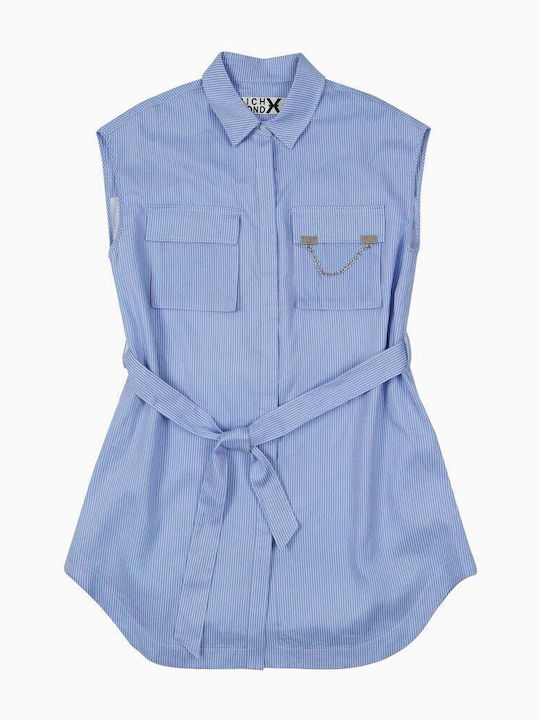 Summer Mini Shirt Dress Ekrou-Siel