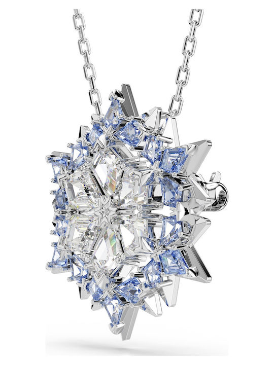 Swarovski Κολιέ Επιχρυσωμένο Μπλε
