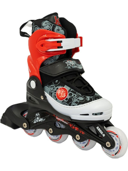 Athlopaidia Rollers Inline Skate 38-41 Red 002.1084/k/38