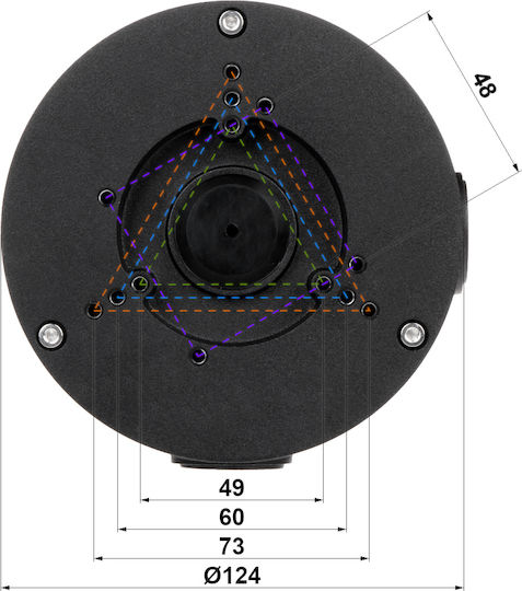 Dahua Camera Mount for CCTV Systems Black