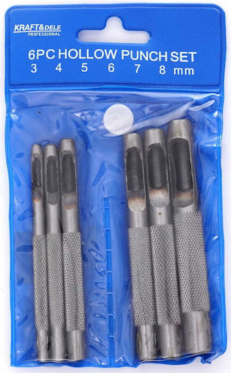 Kraft & Dele KD11201 Set Tubulaturi Instrument De Perforare A Găurilor Cu Mâner Din Plastic 5 Bucăți