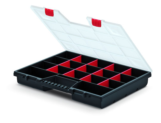 Kistenberg Black Tool Compartment Organiser 34.4x24.9x10cm